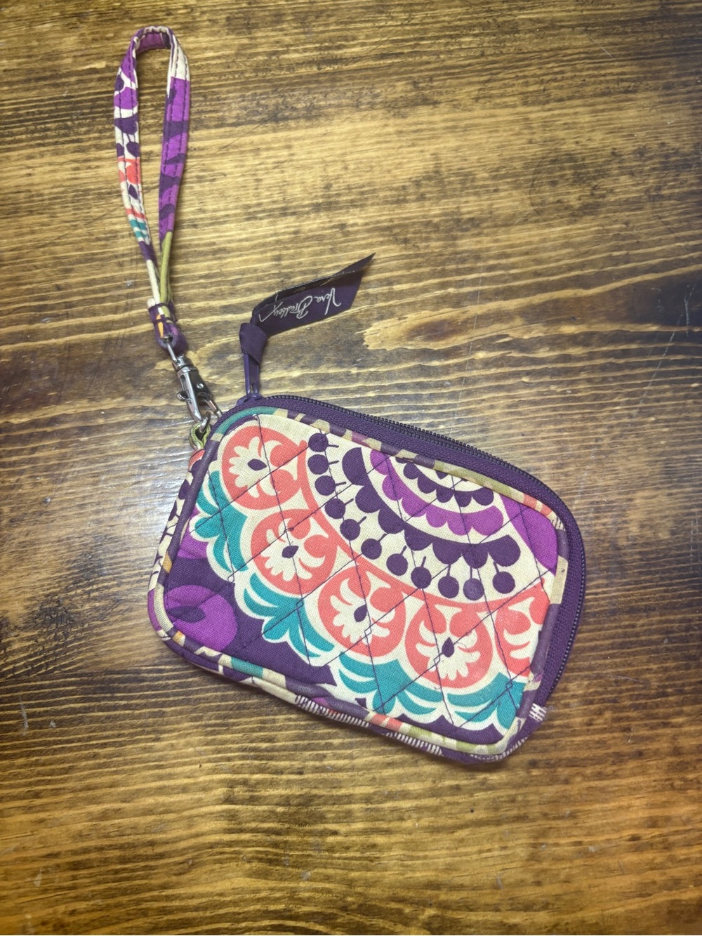 Vera Bradley Purple Small Wrislet
